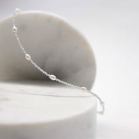 Crystal Pearl Halsband