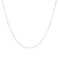 Kedja Venezia / Box chain silver, 1.5 mm, 45 cm - Mila Silver