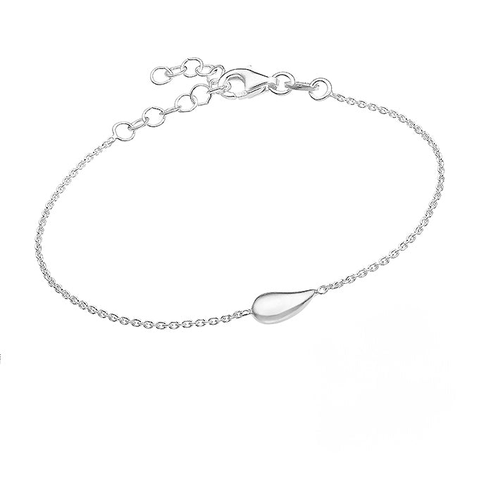 Mini Drop Armband silver