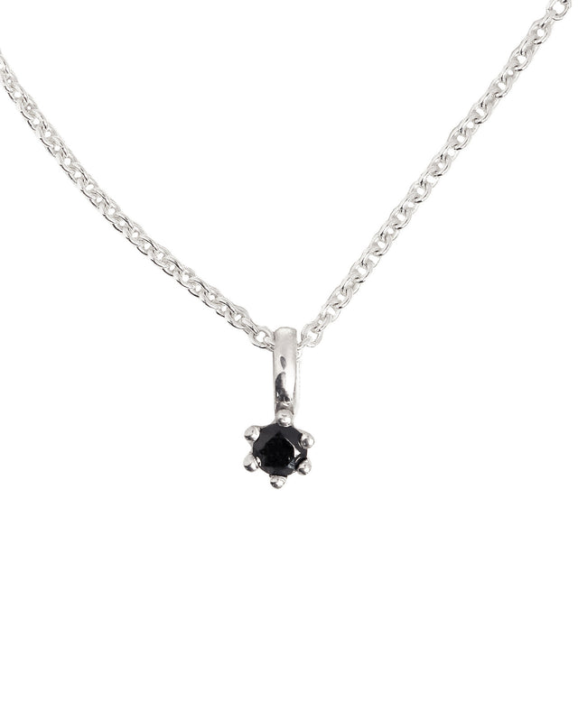 JULIE Diamond necklace, Black Diamond