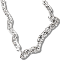 Anchor Chunky Chain Halsband kedja, silver