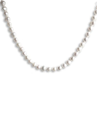 Pearl Choker halsband, Pärlhalsband barockpärlor, medium