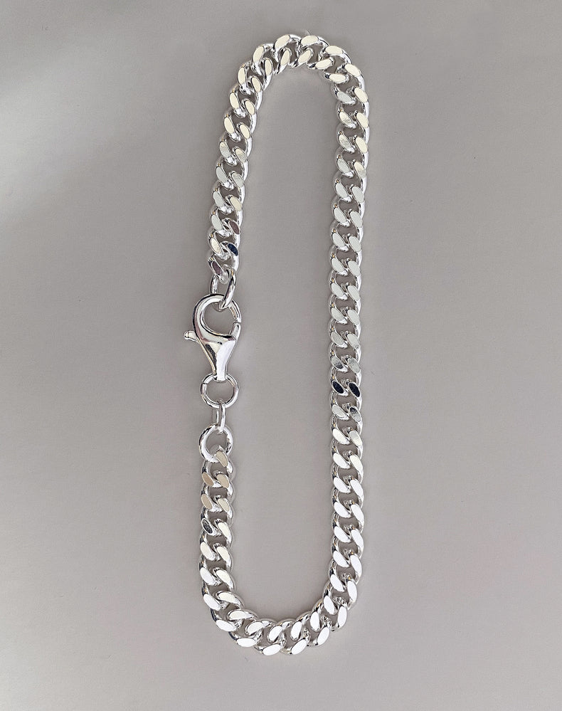 KEDJA Pansar silver, armband - Mila Silver