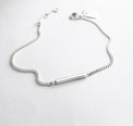 ROD MINI armband silver - Mila Silver