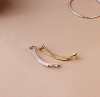 THE JOURNEY ear cuff silver - Mila Silver