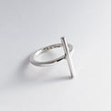 ROD ring silver - Mila Silver